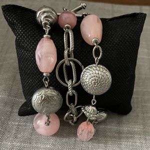Toggle clasp bracelet